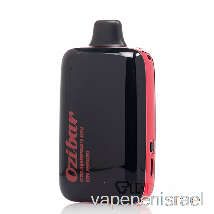 חד פעמי Vape Israel Ozibar 18000 תות חד פעמי קרח